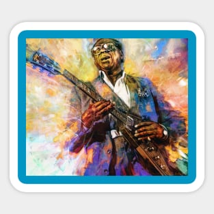 albert king Sticker